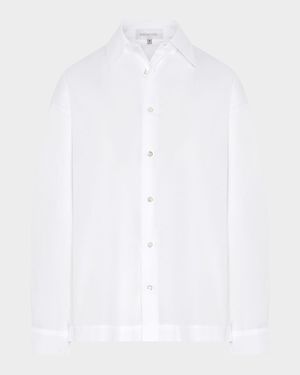 Slim Shirt with Collar (Regular Length)