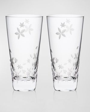 Chatham Bloom Highball Glasses, Set of 2