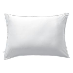 L'effet Papillon - Taie d'oreiller percale de coton - Taille 63x63 cm - Blanc