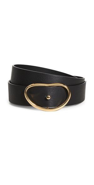 Lizzie Fortunato Wide Georgia Belt Black L