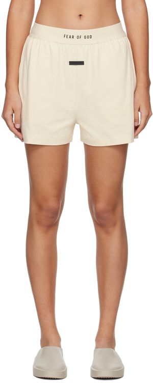 Fear of God Short de détente blanc cassé