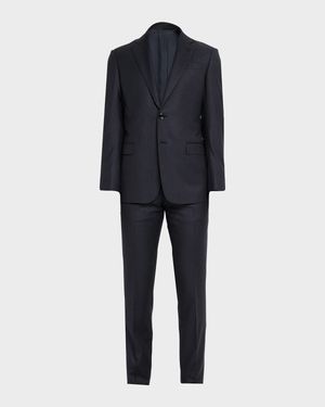 Men's Tonal Micro Pinstripe Two-Piece Suit