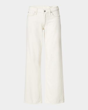 Featherweight Saige Low-Rise Ankle Jeans