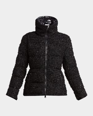 Urbel Tweed Down Puffer Jacket