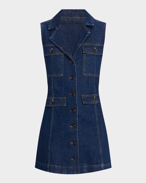 Andria Denim Shirtdress