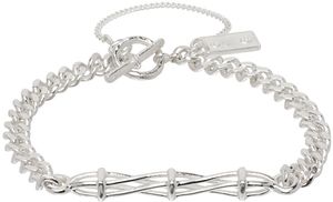 Pearls Before Swine Silver Charon Bracelet