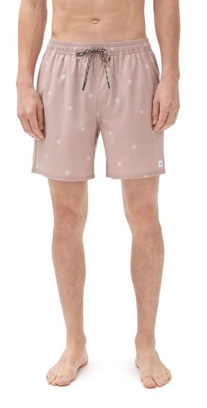 Katin Shine Volley Swim Trunks 7 Dusty Pink XL
