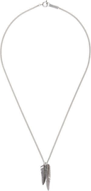 Isabel Marant Silver Pendant Necklace