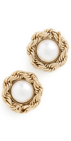 Jennifer Behr Careena Earrings Gold One Size