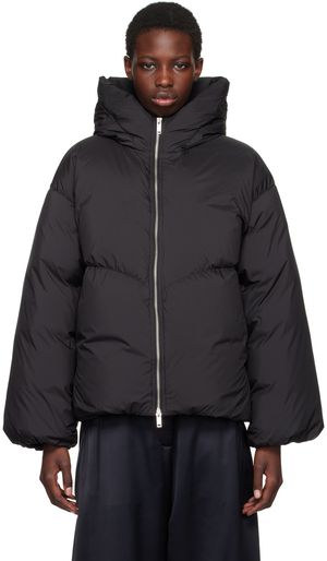 Studio Nicholson Black Dana Down Jacket