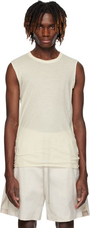 Rick Owens Off-White Hollywood Basic SL Tank Top