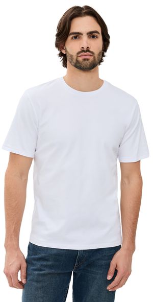 rag & bone Pima Interlock Tee White XL