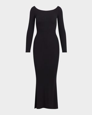 The Sara Off-Shoulder Midi Dress