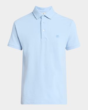 Men's Tipped Pique Polo Shirt