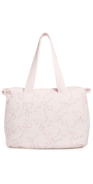LoveShackFancy Oran Weekender Bag Apple Blossom One Size