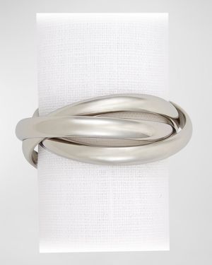 Three Ring Napkin Jewels, Set of 4