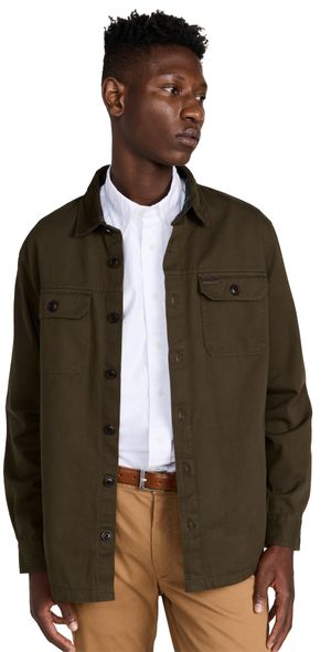 Barbour Barbour Catbell Overshirt Dk Olive M