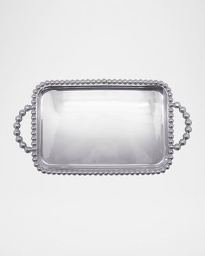 Pearled Medium Service Tray