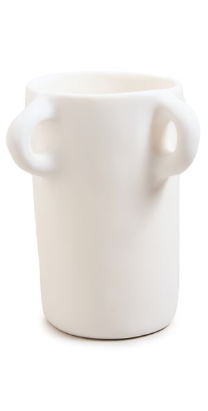 TF DESIGN Loopy Small Vase White One Size