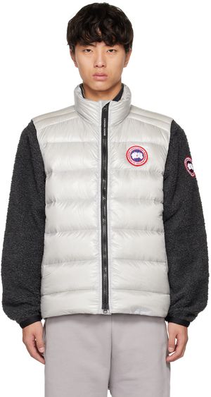 Canada Goose Gray Crofton Down Vest