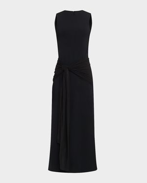 Rory Tie-Front Midi Dress