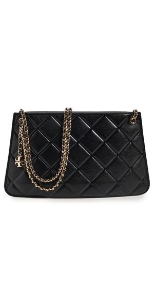 Tory Burch Fleming Pochette Black One Size