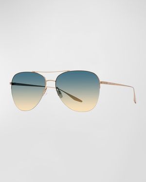 Chevalier Titanium Aviator Sunglasses