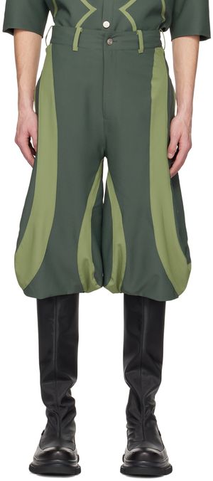 Uncertain Factor Green Urban Wilderness Shorts