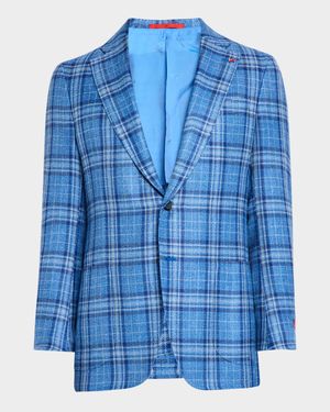 Men's Plaid Sport Coat