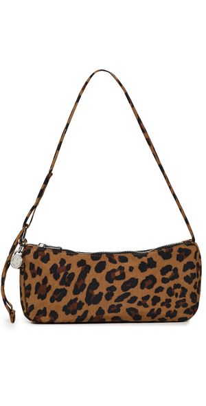 BAGGU Nylon Pochette Leopard One Size