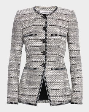 Alessia Tailored Tweed Jacket