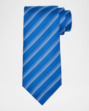 Men's Striped Silk Tie