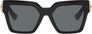Versace Black Medusa Deco Butterfly Sunglasses