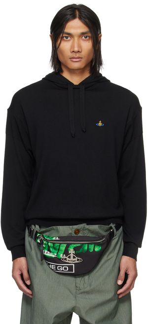 Vivienne Westwood Black Virgin Wool Hoodie