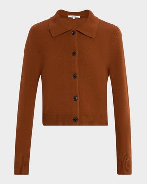 Shrunken Cashmere Cardigan
