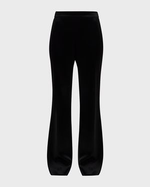 Gates Mid-Rise Flare Pants