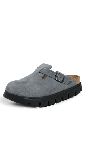 Birkenstock Boston Chunky Clogs Basalt Grey 36
