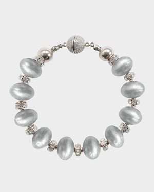 Mika Cloudy Sky Bracelet, 8.5"L