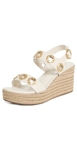 Larroudé Milan Espadrilles Ivory 10