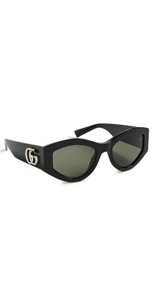 Gucci GG1951S Sunglasses Black-Black-Grey One Size