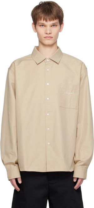 Axel Arigato Beige Flow Shirt