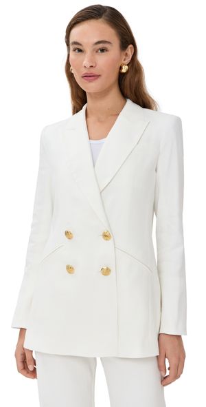Veronica Beard Dale Dickey Jacket Off White 2