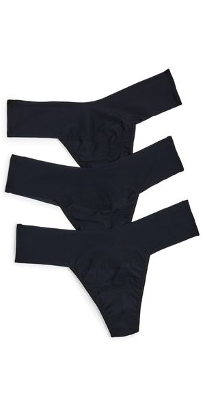 Hanky Panky Breathe Natural Rise 3 Pack Black S