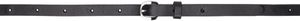 rag & bone Black Mini Belize Belt