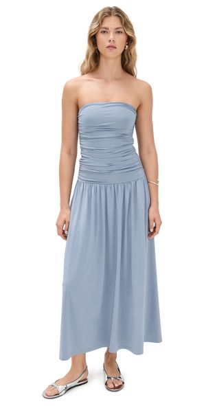 NIA Santal Dress Slate Blue S