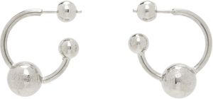 Jean Paul Gaultier Silver 'The Piercing' Earrings