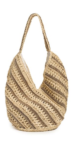 BTB Los Angeles Harper Hobo Bag Gold One Size