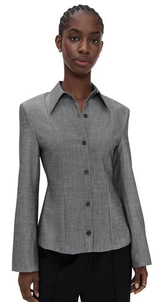 Beaufille Jagger Blouse Grey Melange XL