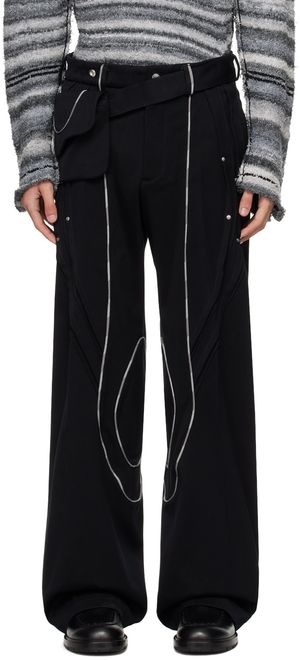 Kiko Kostadinov Pantalon Chalice noir