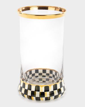 Courtly Check Highball Glass
